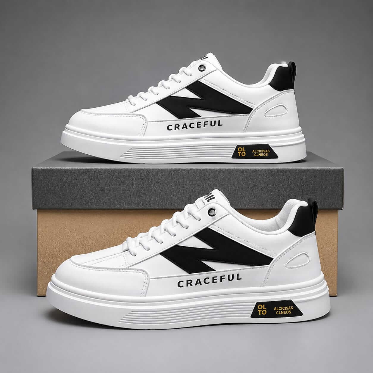 Craceful new balance White sneakers